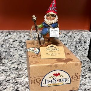 Jim Shore New With Tags and Box. “Honey I’m Gnome”